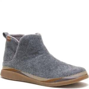 NEW CHACO women's revel mid casual slip on boots in gray